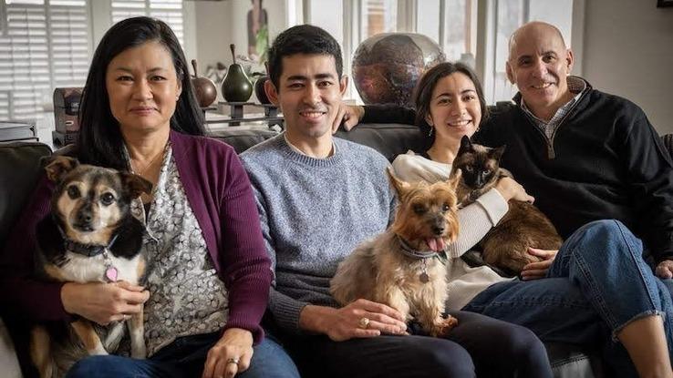 My family with all of our pets!