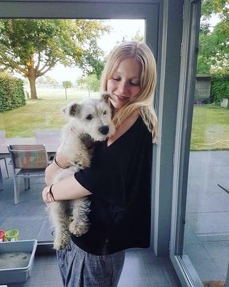 Me and my dog Olaf