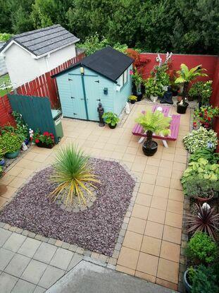 Secure back garden
