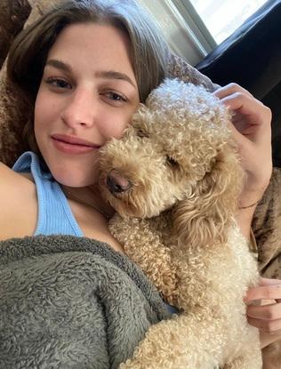 The dog I minded on my J1, name is teddy!