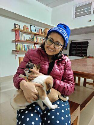 Indian puppies in Assam