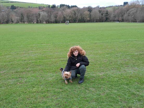 Out in the park