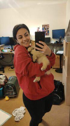 TI boarded this 4 months old puppy twice for a few days, he was full of love and energy 🤩