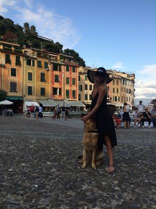 Daytripping with Lily to Portofino! 